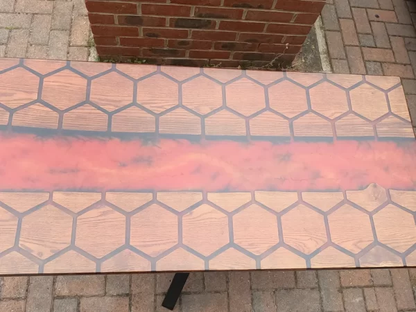 Epoxy Lava Effect Table