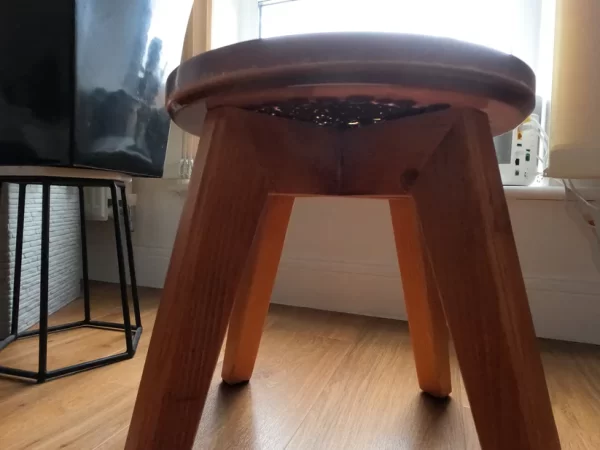 Epoxy Resin Stool Brown