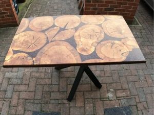 Falco Resin Epoxy Dinner Table